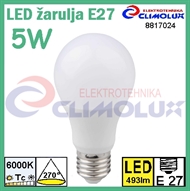 LED BULB E27  5W , 6000K, A55, Vk